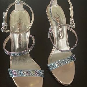 Sophia Webster Rosalind -watercolor glitter crystal heel
